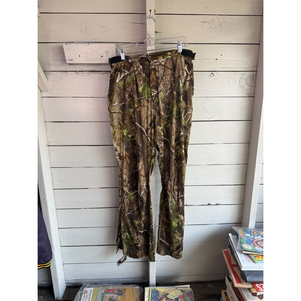 Gander Mountain Tech2O Lite Realtree APG Camo Hunting Pants Men Large Waterproof